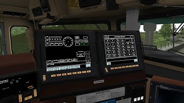 Open Rails: Dash 9 3D Cab Progress Update
