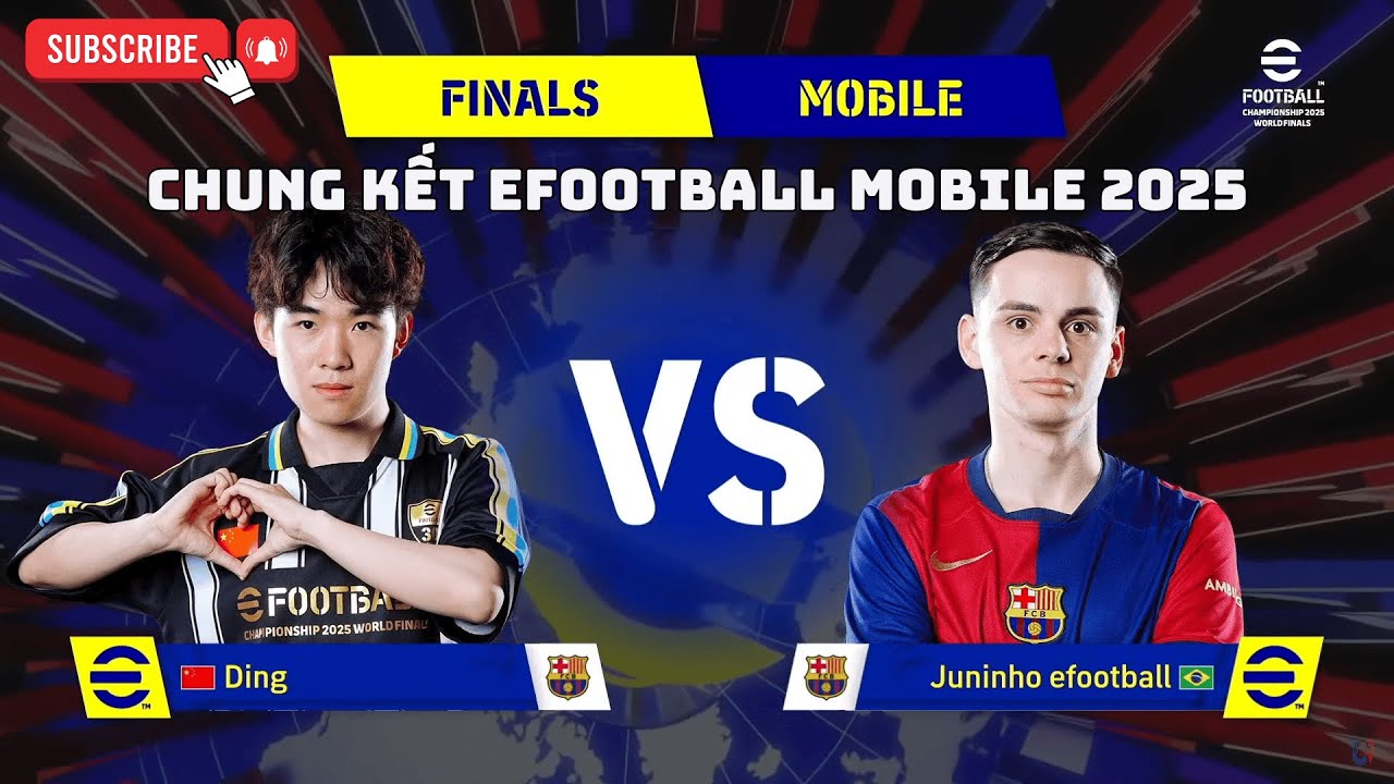 Trận chung kết eFootball mobile 2025 WORLD FINALS
