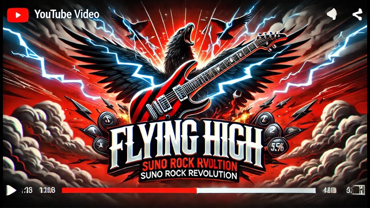 Flying High - Hard Rock Anthem by Suno Rock Revolution