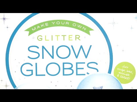 Make Your Own Glitter Snow Globes