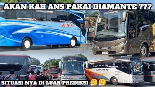 TERTARIK KAH ANS PAKAI DIAMANTE ?? PAGI PAGI RAMAI BANGET KEROYOK BUS SUMBAR MASUK NYA
