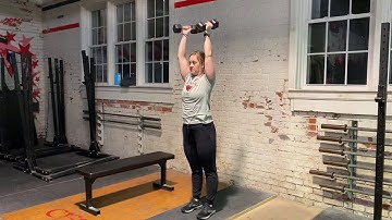 Shrug: Overhead Dumbbell Shrug