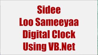 Visual Basic: Sidee Loo Sameeyaa Digital Clock