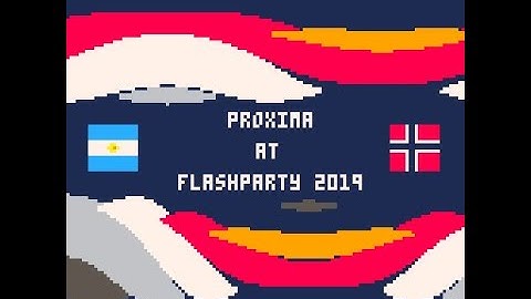 Splösh by Proxima - a  pico-8 demo (2019)