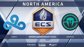 Cloud9 vs Immortals - Mirage (ECS Season 2 North America)