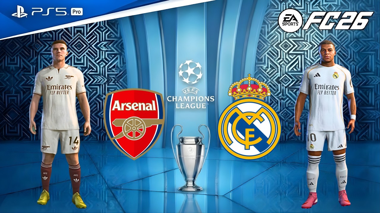 FC 26 - Real Madrid vs Arsenal | UCL FInal 2026 | Bukayo Saka vs