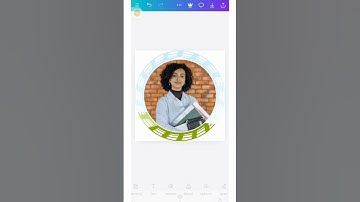 Canva DP (Profile Picture) Frames Template with Easy Drag and Drop Picture #dp #profilepicture