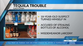 ABC suspect accused of stealing bottles turns himself in