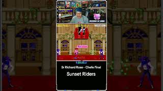 Sunset Riders - Chefe Final #retrogaming #fliperama #ia #ai