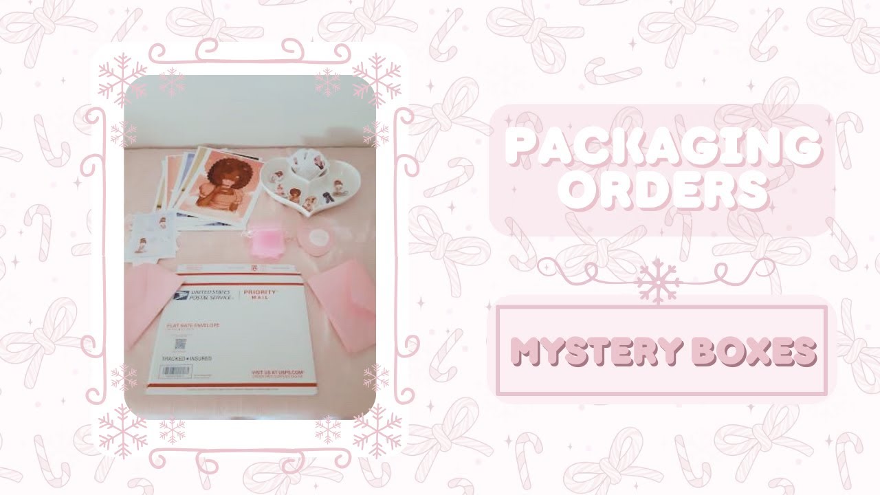 Packing Your MARVELOUS Mini Mystery Box! ✨📦 | Small Business Packaging Mini Vlog