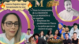 Laura Zapata sigue levantando la voz/ Tiran la transmisión de LA MANSIÓN