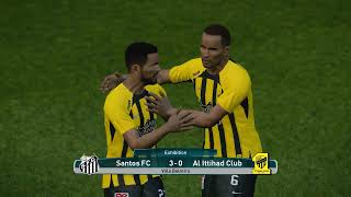 PES 17 | Santos vs Al Ittihad 🔥 Full Match Gameplay | Neymar Magic? 😱4K