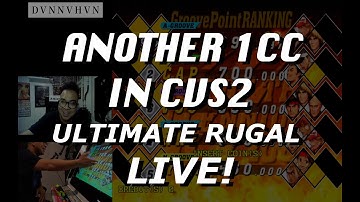 FINALLY Live Streamed 1CC in CVS2 TRUE ENDING against Ultimate Rugal!