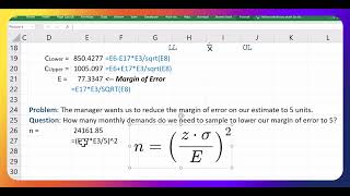 How to calculate the sample size required for true mean estimations