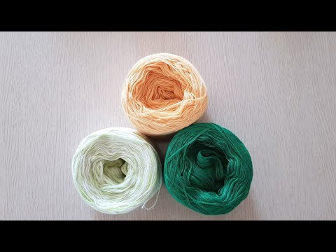 부드럽고 가벼운 여른니트 가디건 뜨개질 실 -yarn