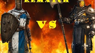 For Honor - My Conqueror VS Lawbringer Rematch! Predicitions Bro