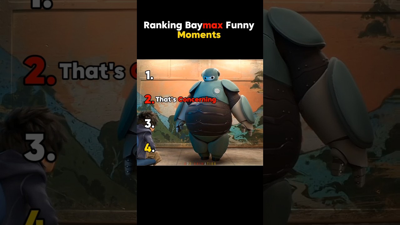 Ranking Baymax Funny Moments PT.2