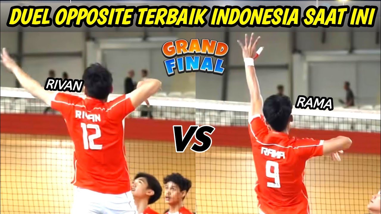 DUEL OPPOSITE TERBAIK TIMNAS SAAT INI❗RIVAN NURMULKI LAWAN RAMA FAZA | Voli Tarkam Terbaru 