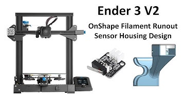 How to Design, Install, Enable and Configure the Filament Run Out Sensor on  the Jyers UI Ender 3 V2