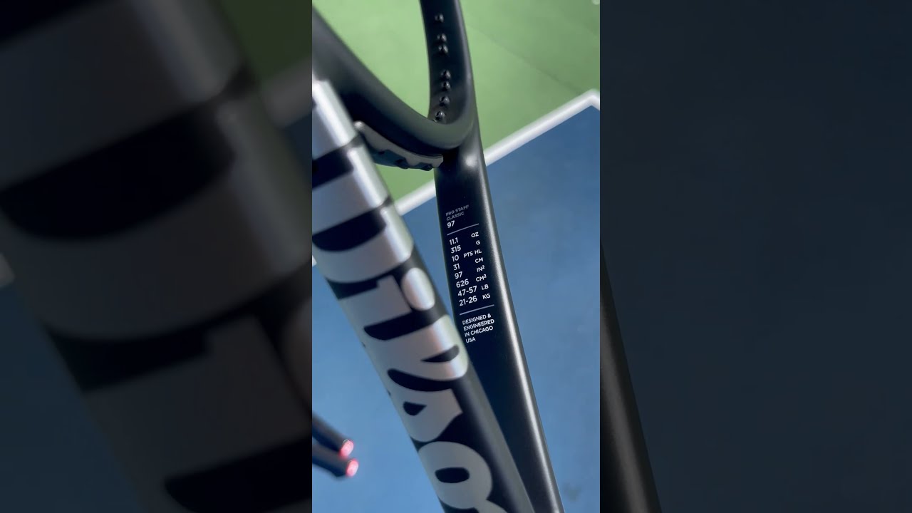 Wilson Pro Staff Classic Tennis Racquets 