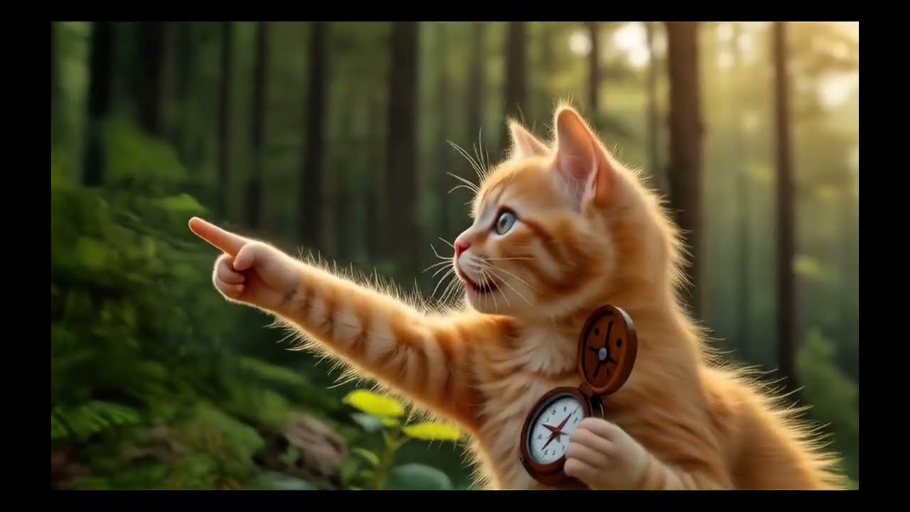 Fat Cat Dad and Kitten Cook in the Forest | Heartwarming Story for Kids 