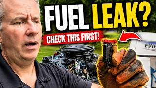 Fuel Leaking from Your Johnson/Evinrude? Check This Before Replacing Parts!