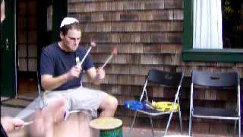 Purim 2010 Student Drumcircle UCBerkeley.AVI