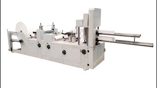 Double decks automatic one six fold napkin tissue machine
