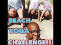 BEACH YOGA CHALLENGE