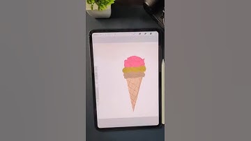 Procreate ice cream #ipad #procreate #procreateguide #beginners