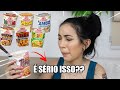 PROVANDO SABORES DE CUP NOODLES