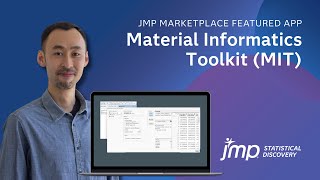 Material Informatics Toolkit Add-In for JMP