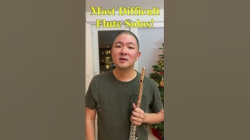 Top 2 Hardest Orchestral Flute Solos! (for different reasons) 😰 #shorts