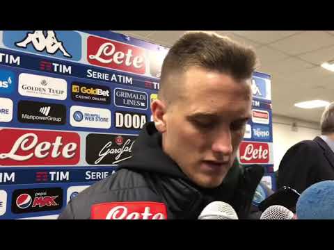 intervista in mixed zone dopo Napoli - Lazio