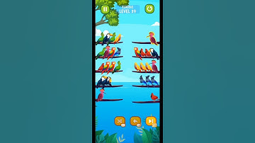 Bird sort puzzle level 39