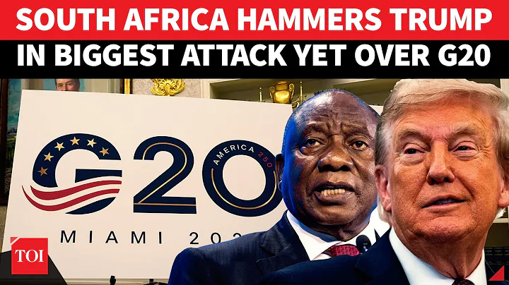 'WON'T TOLERATE': Ramaphosa Launches Brutal Attack On Trump; South Africa Tears Into US Over G20 Ban