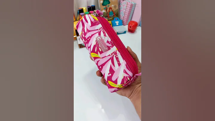 Unboxing My Aesthetic Pink Pencil Case! 🎀✨ #shorts #cute #stationery