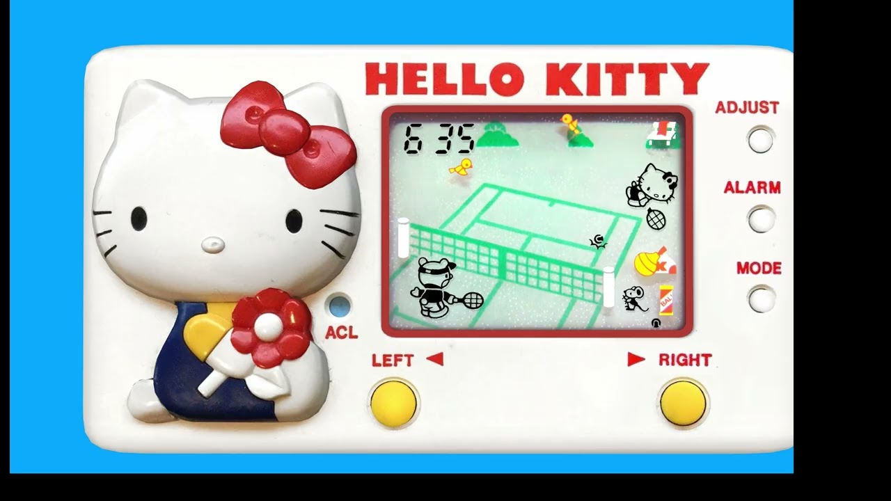 Hello Kitty テニススクール ゲーム Hello Kitty Tennis School (Handheld Game) - Game A Longplay - YouTube