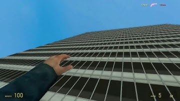 Gmod - Slow Motion Skyscraper Fall