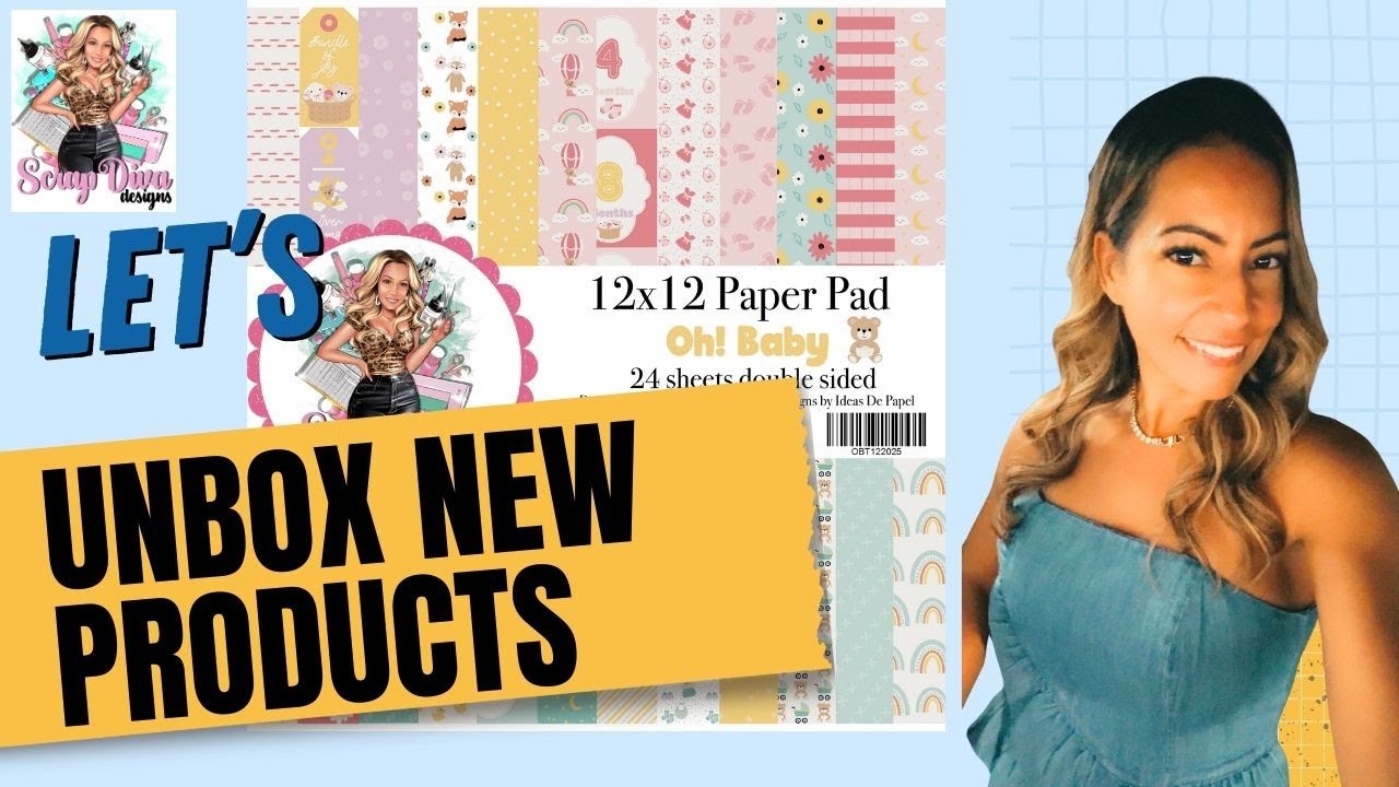 New Exclusive Scrap Diva Designs Oh! Baby Collection 