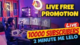 Live YouTube Channel Promotion | 5000 SUBSCRIBERS 2मिनट में ले जाओ #live  ‪ @ManojDey ​ screenshot 4
