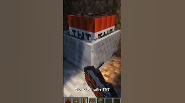 Minecraft Tree TRAP 😱 #shorts #youtubeshorts #trending