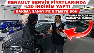 BAKIMA SANAYİYE GİTMEYE SON DAHA UCUZA GARANTİLİ BAKIM BUHARİ OTOMOTİV RENAULT SERVİSTE