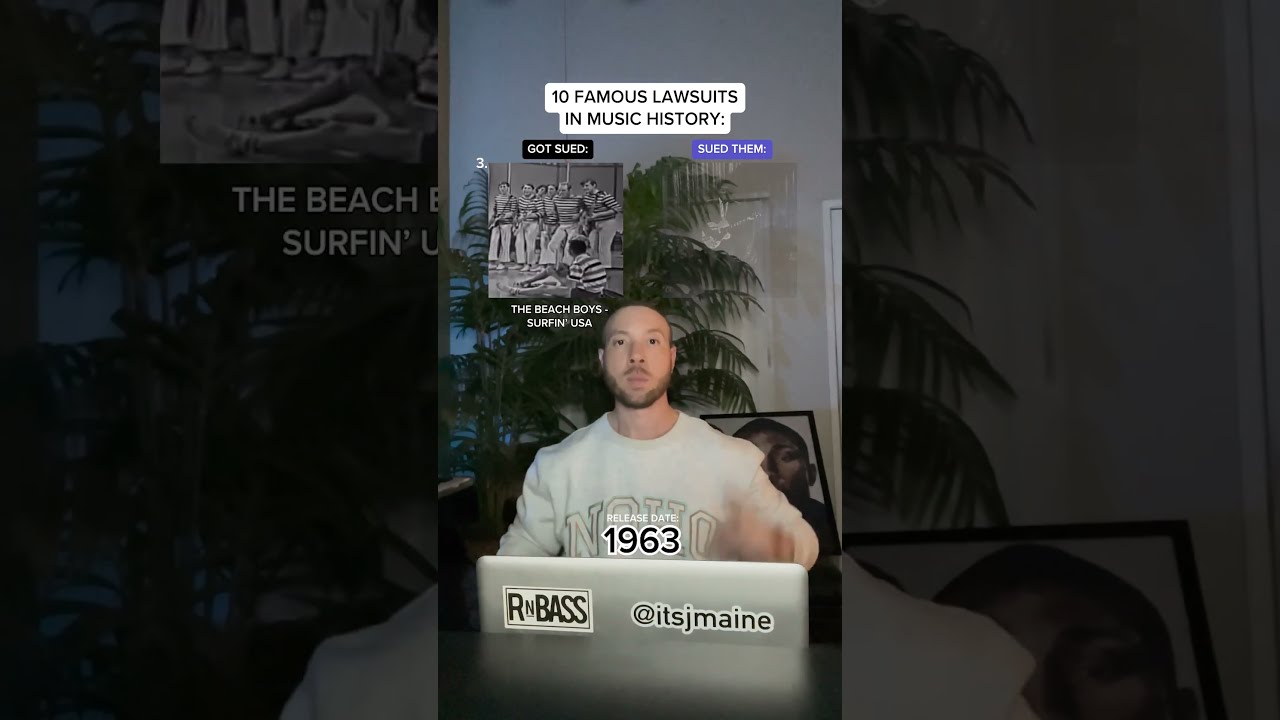 10 Famous Lawsuits In Music History Part 2 Shorts Lawsuit