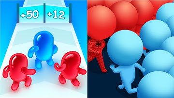 Looking good 🎖️💯 Join blob clash 3D Vs Count Master Android ios gameplay adventure series 🔥🔥