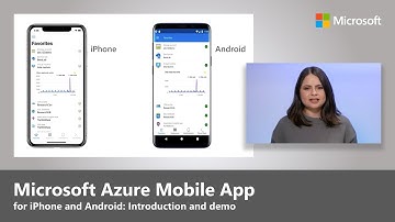 Microsoft Azure Mobile App for iPhone and Android: Introduction and demo