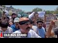 Yudhvir Sethi Joins Old Bus Stand Shopkeepers To Protest Restricted Entry In Bus Stand