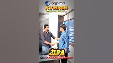 How Avinash Got 3 LPA at Cognizant | Fullstack Developer Course in Chennai | Interview Success Story