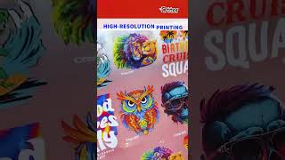 😍INDO INTERTEX 2024 - Otter DTF High-speed Bi-directional Printing at the Expo!#shorts