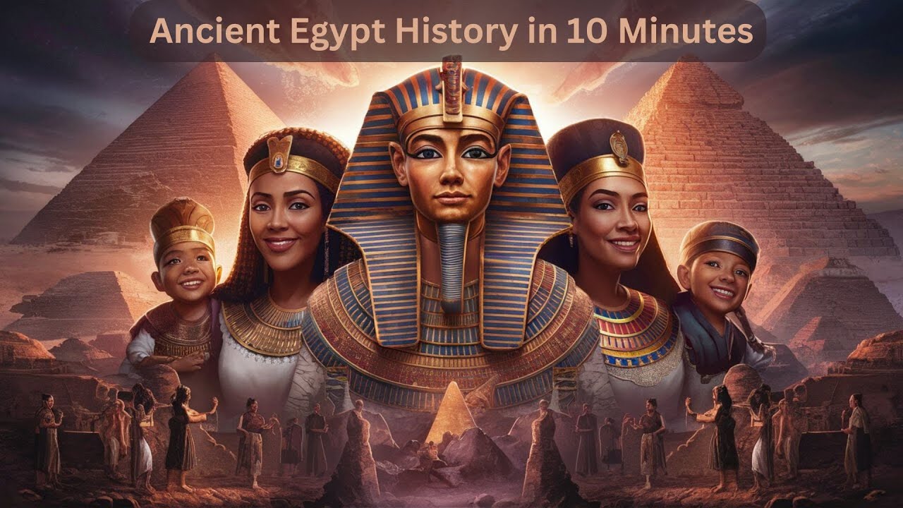 Ancient Egypt History in 10 Minutes - YouTube